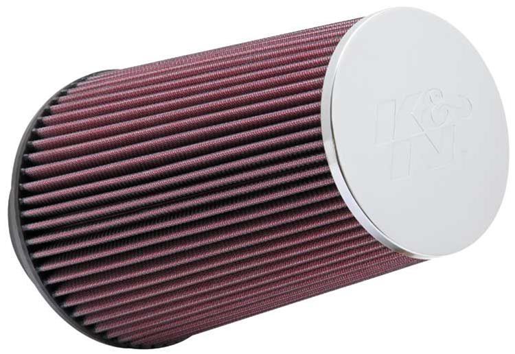 K&N Replacement Oiled Cold Air Intake Filter 3.5 ID 9.0 Length - Click Image to Close
